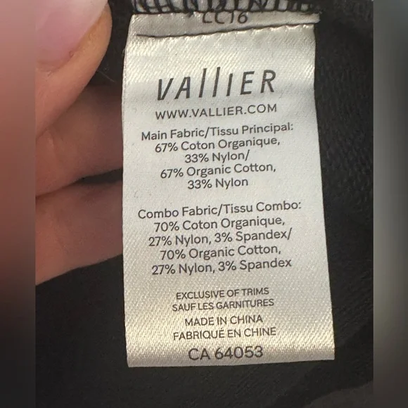 Vallier Unisex Jacket Size XXL - Picture 11 of 12